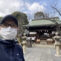 妊娠・安産祈願　七社神社へお参り