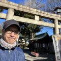 初詣　七社神社へ妊娠・安産祈願